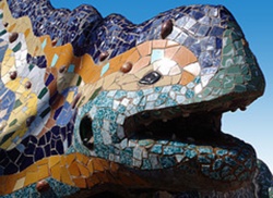 Park Guell of Barcelona